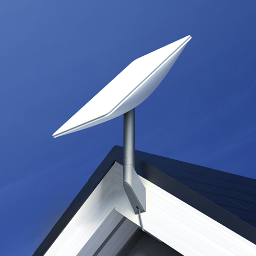 Short Wall-Mounted Starlink